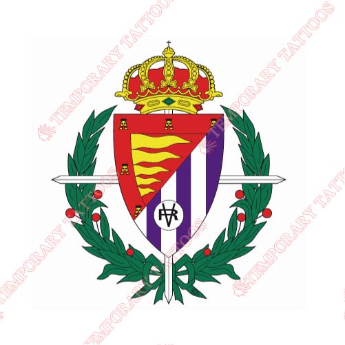 Real Valladollid Customize Temporary Tattoos Stickers NO.8453